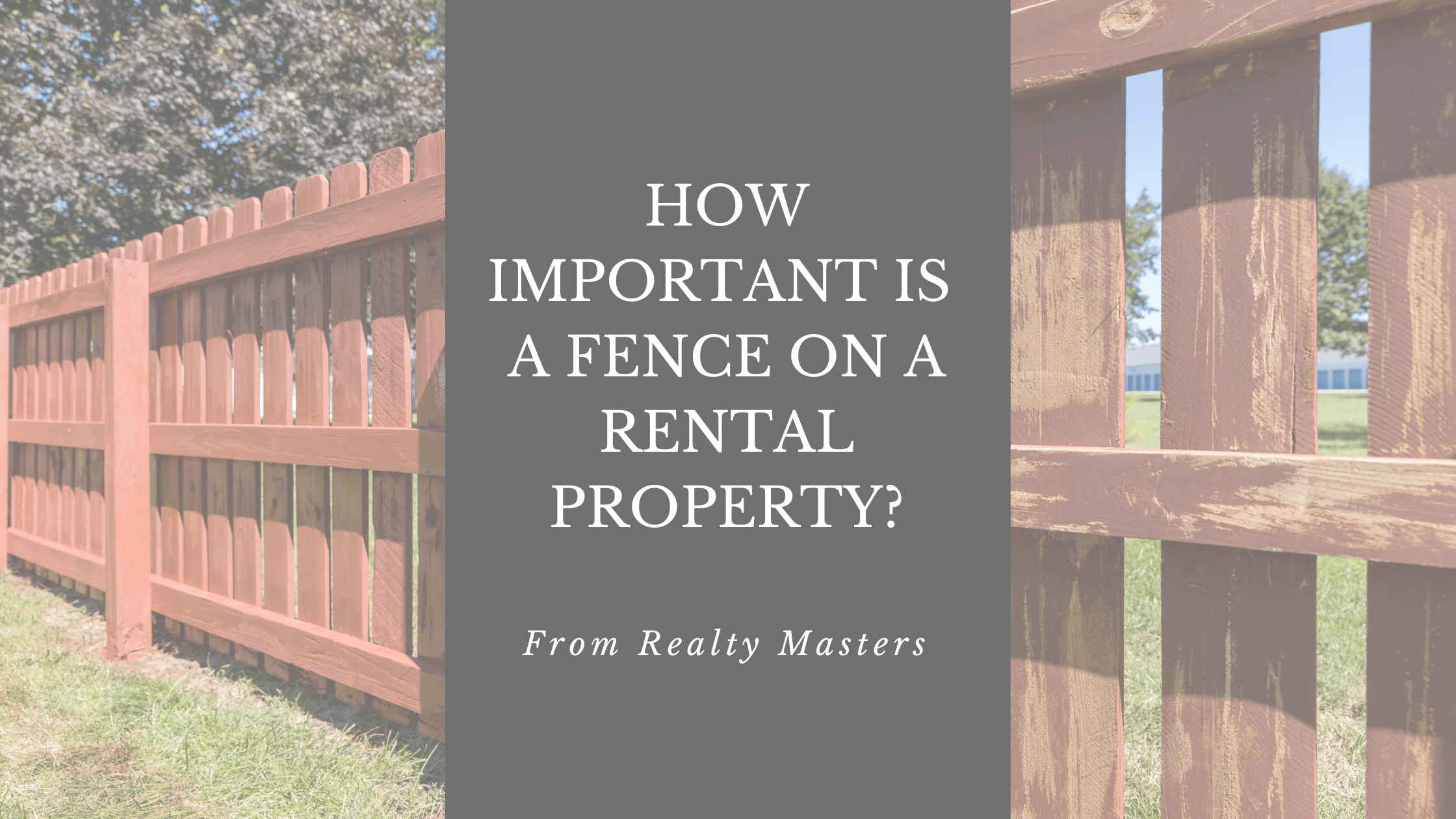 How Important is a Fenced Backyard for your Rental Property